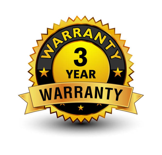 3-Year Warranty